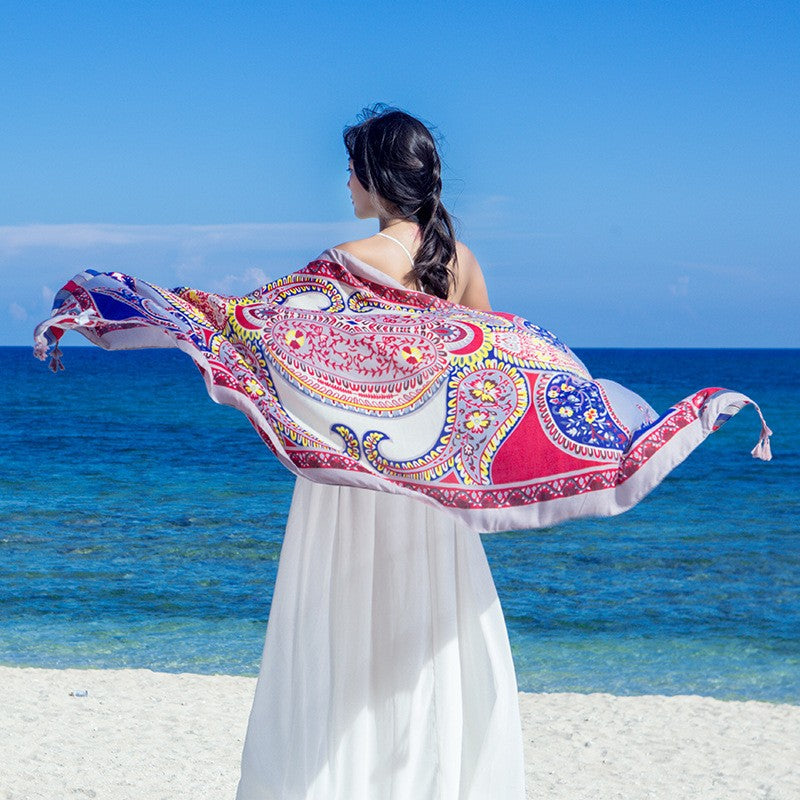 Amaya Ripple Ethnic Scarf