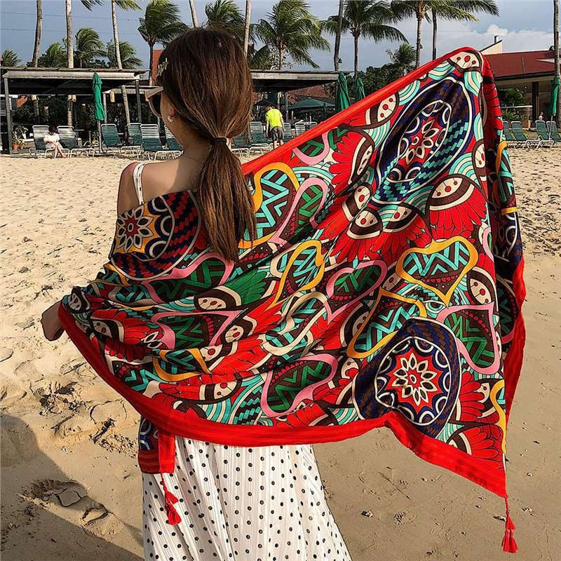Amaya Ripple Ethnic Scarf