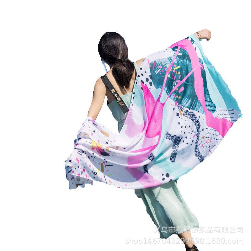 Amaya Ripple Ethnic Scarf