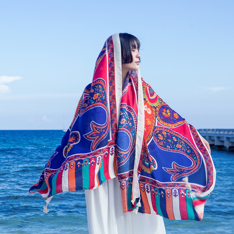 Amaya Ripple Ethnic Scarf