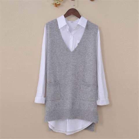 Arden Knit V-Neck Vest