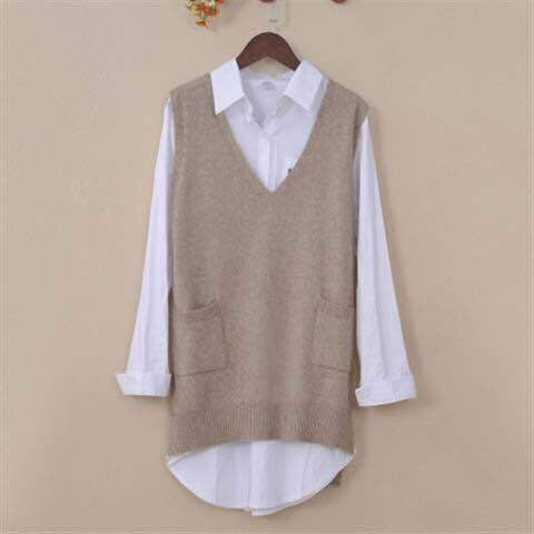 Arden Knit V-Neck Vest