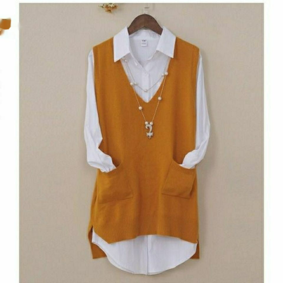 Arden Knit V-Neck Vest