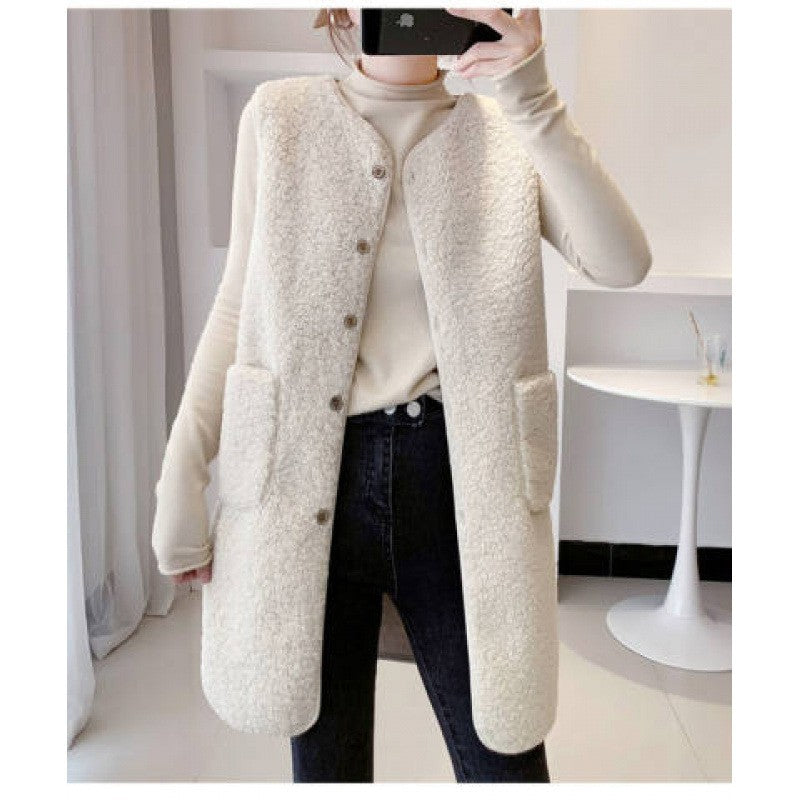 Aurelia Faux Shearling Vest