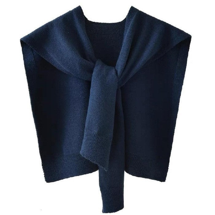 Aurelia Knitted Shawl Vest