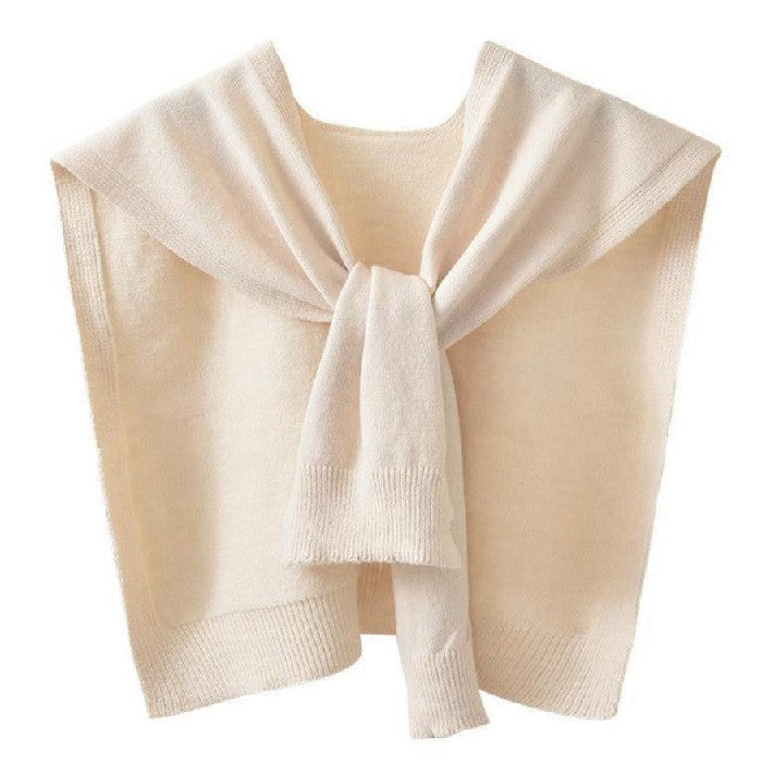 Aurelia Knitted Shawl Vest