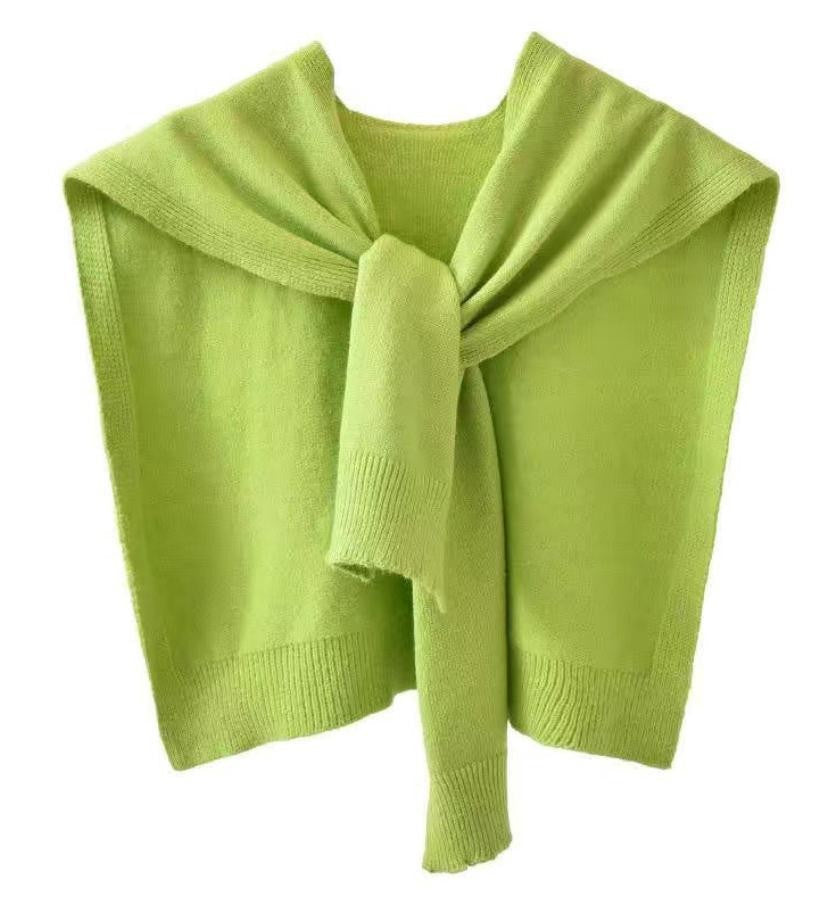 Aurelia Knitted Shawl Vest