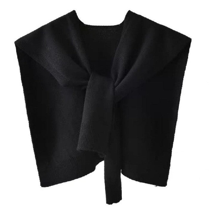 Aurelia Knitted Shawl Vest