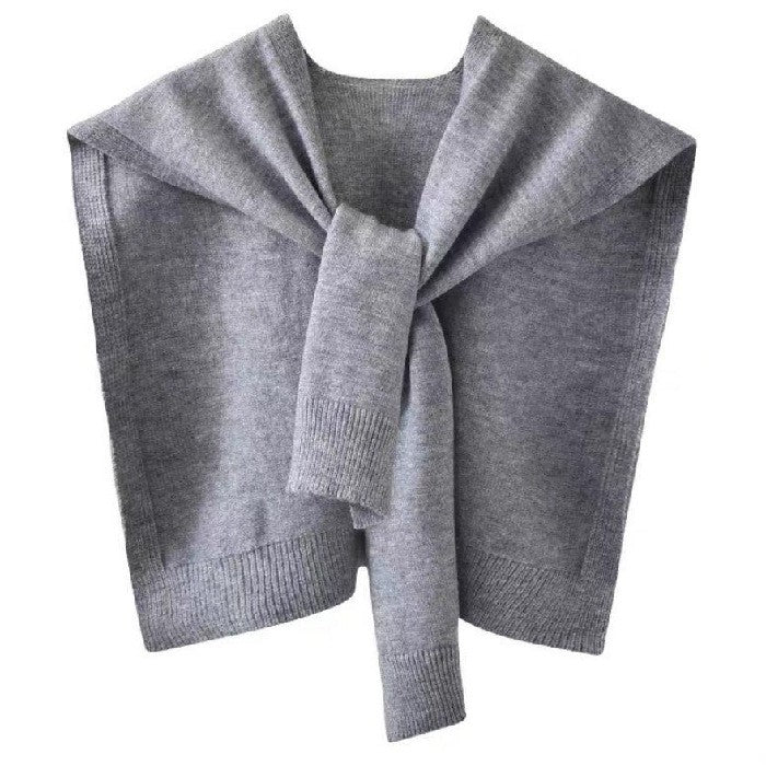 Aurelia Knitted Shawl Vest