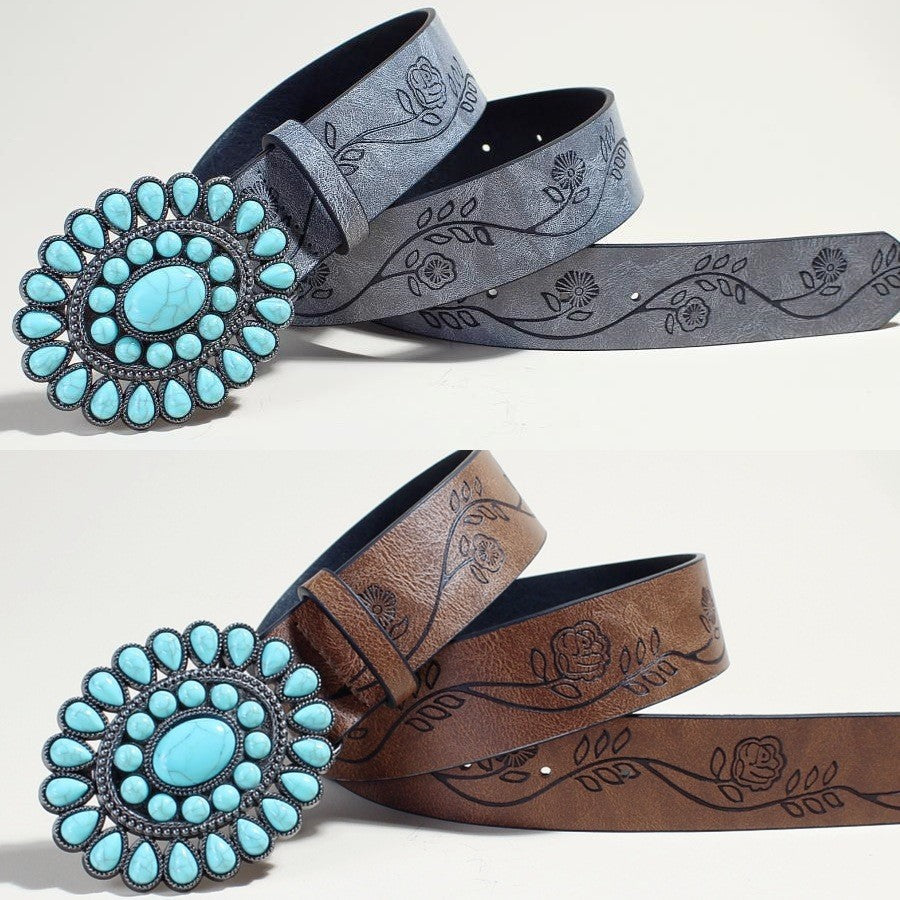 Eloria Rose Buckle Belt