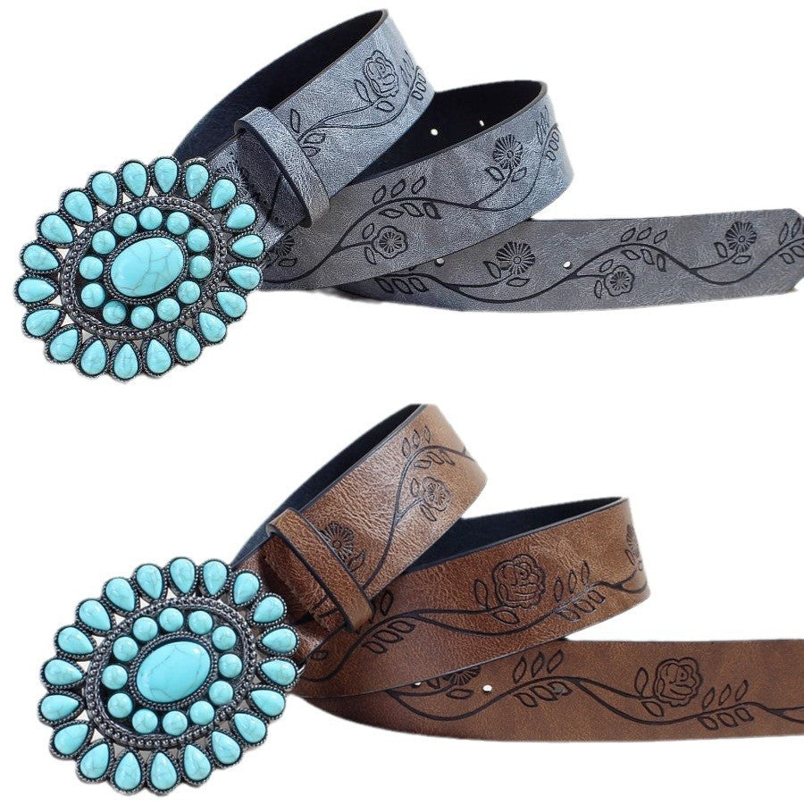 Eloria Rose Buckle Belt