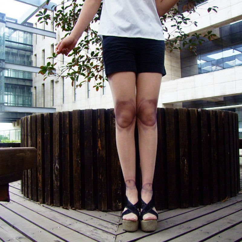 Kairo Harajuku Print Pantyhose