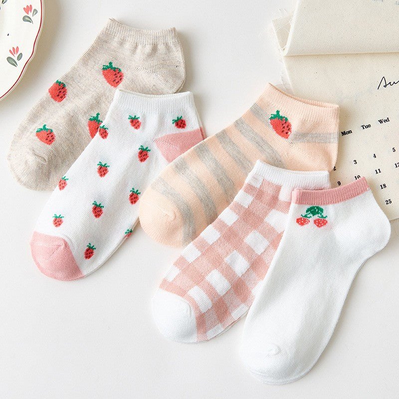 Kuma Bear Low-Cut Socks