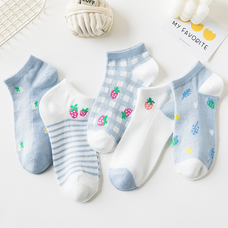 Kuma Bear Low-Cut Socks
