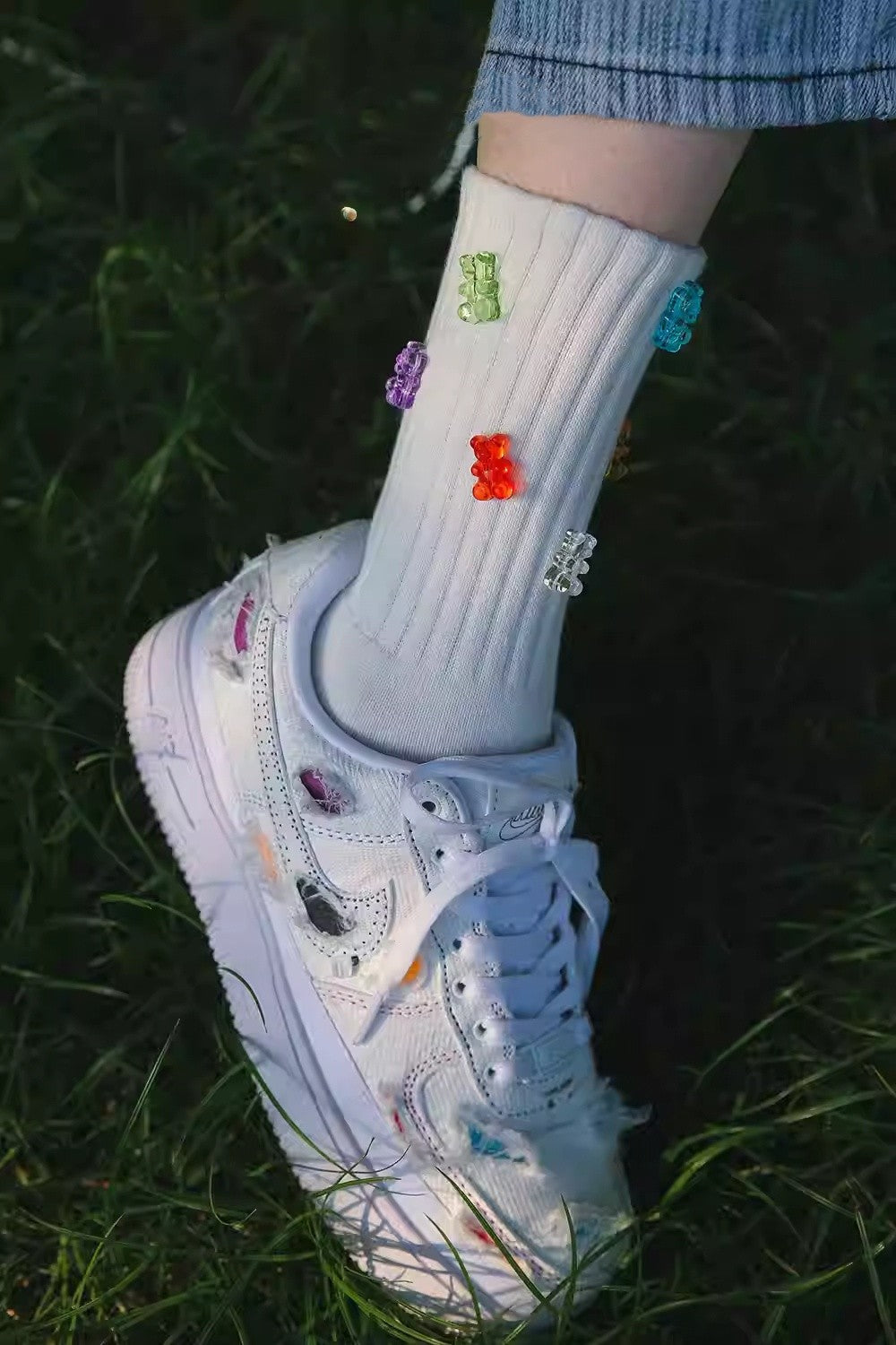 Lumo Candy Bear Socks