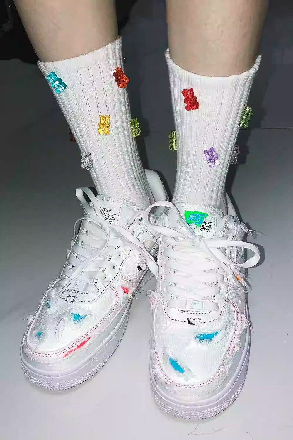 Lumo Candy Bear Socks