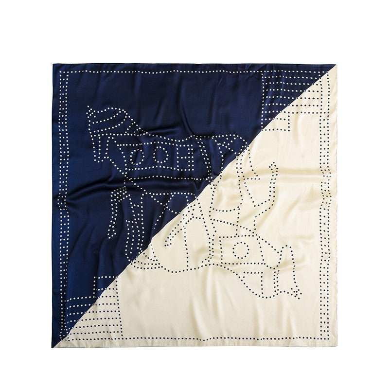 Safira Zebra Silk Scarf