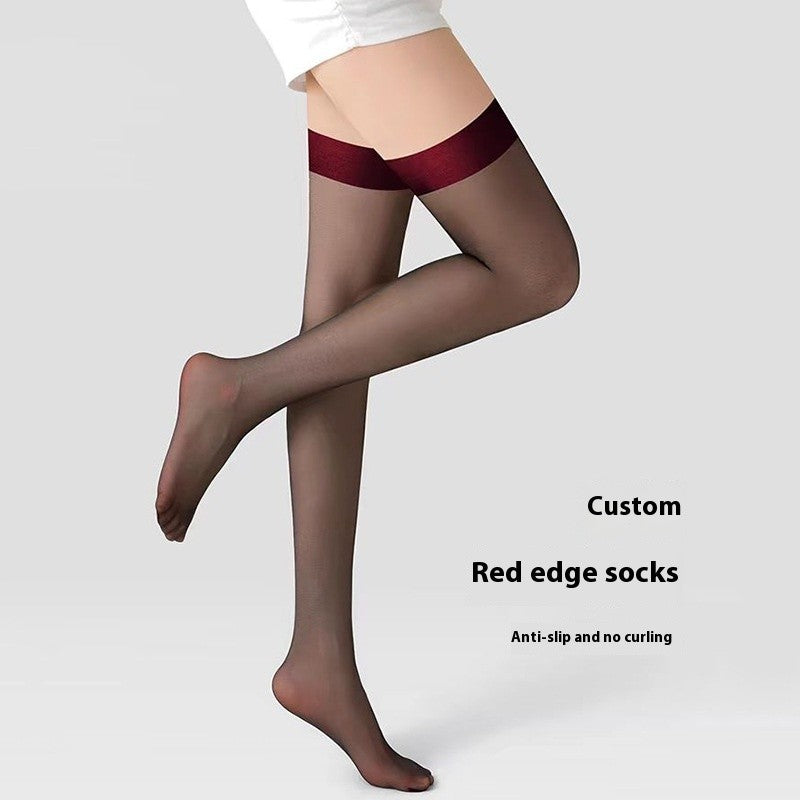 Selina Edge-Detail Thigh Highs