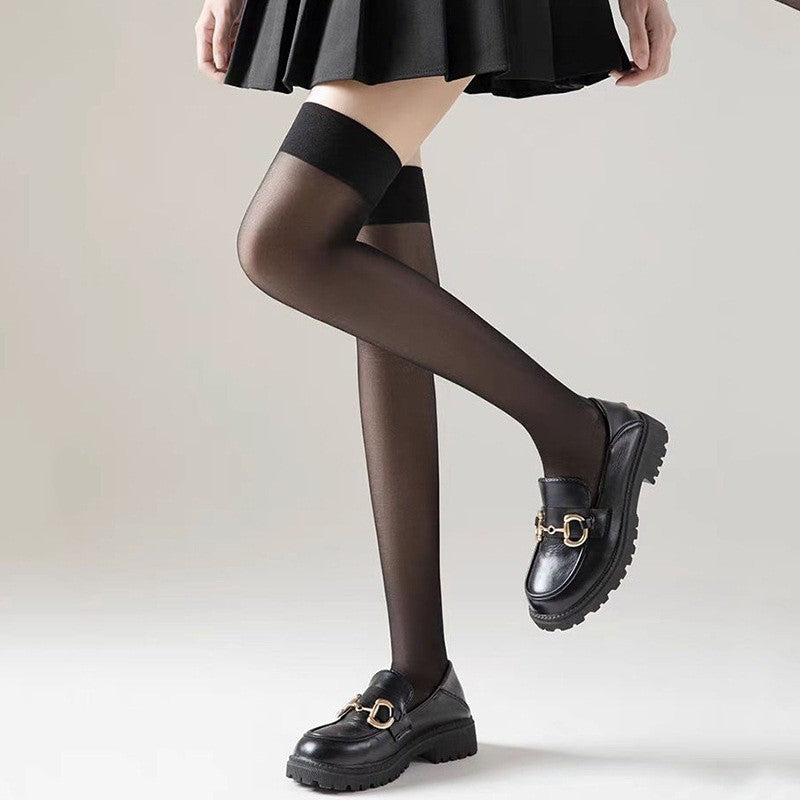 Selina Edge-Detail Thigh Highs