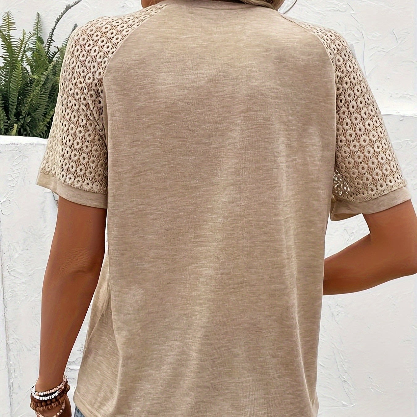 Sorella Lace Trim Tee